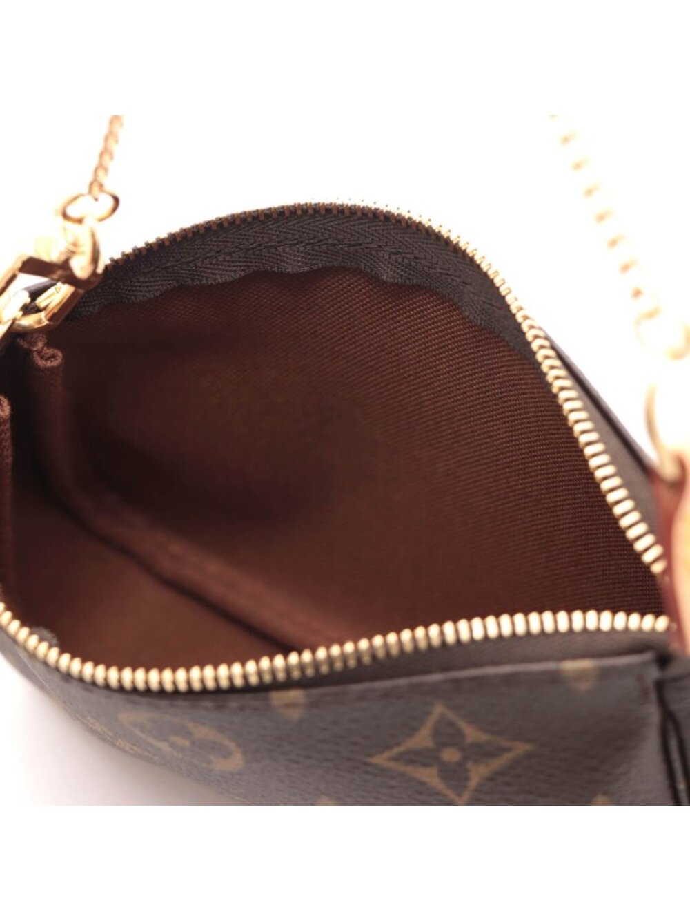 Louis Vuitton Mini Pochette Accessoires Monogram Pouch Canvas - Picture 6 of 6